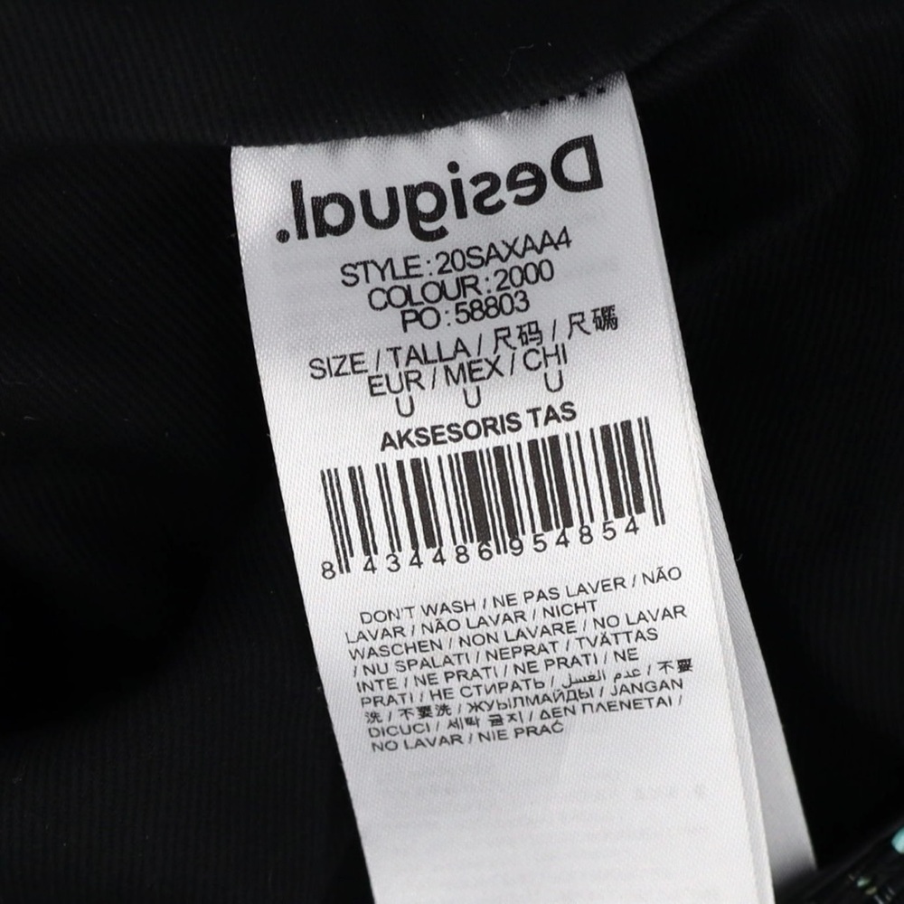 Desigual Large Patchwork Bag Embroidered Textured… - image 16